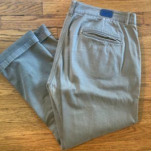MENS MUGSY STRETCH CHINO -- OLIVE -- 35x30